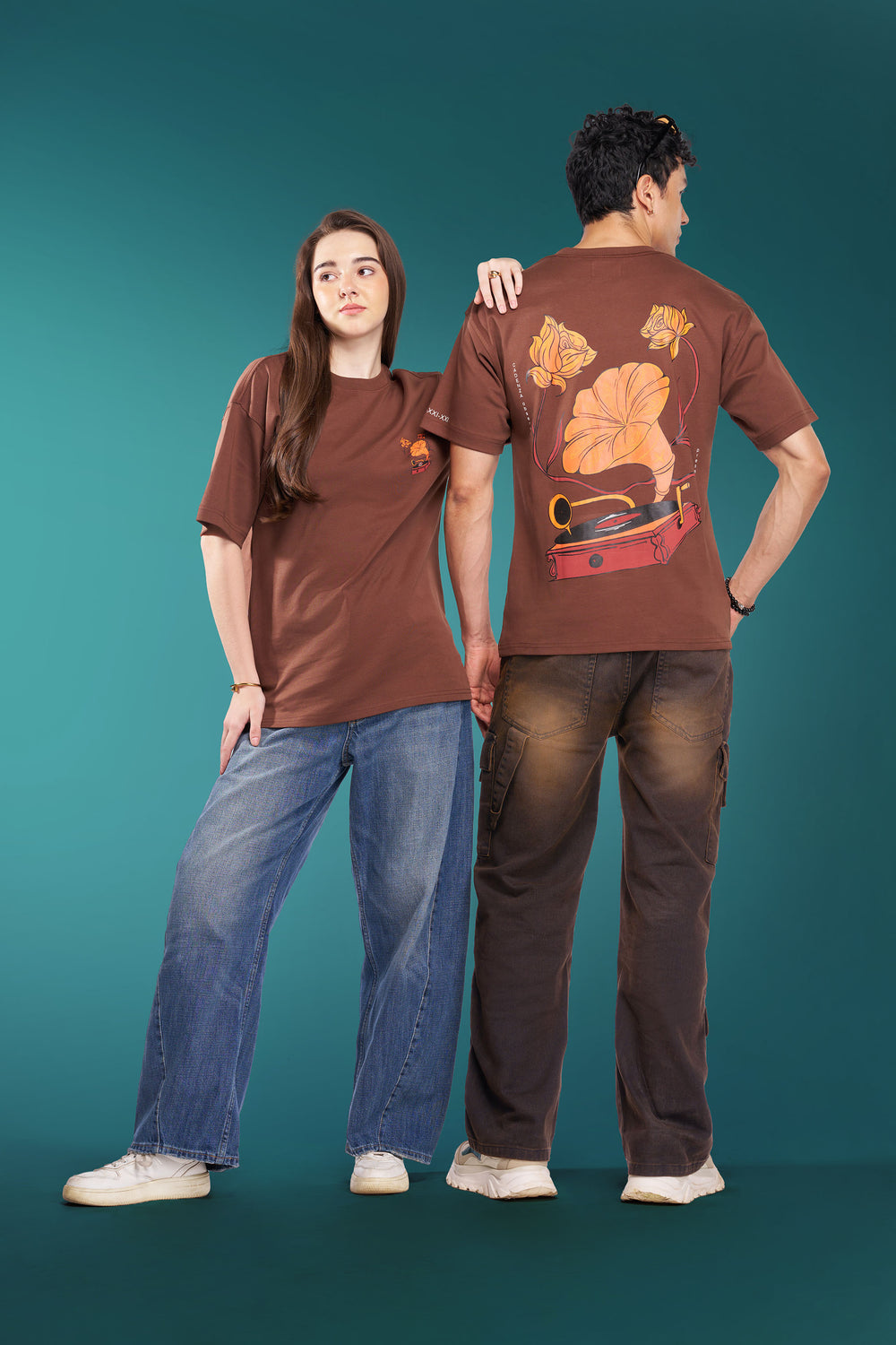 Gramophone Bloom Tshirt (Unisex)