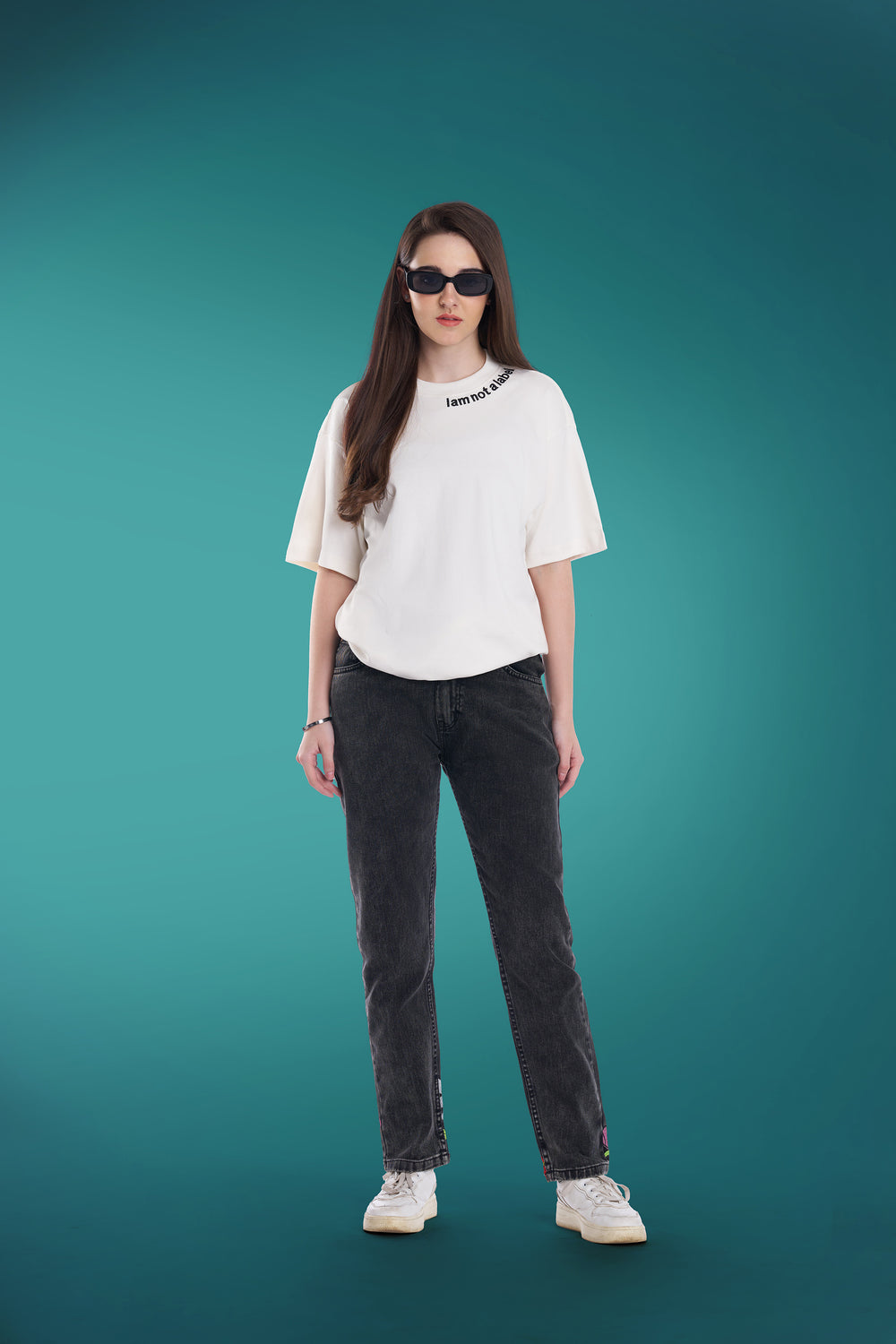 Not a Label T-shirt in White (Unisex)