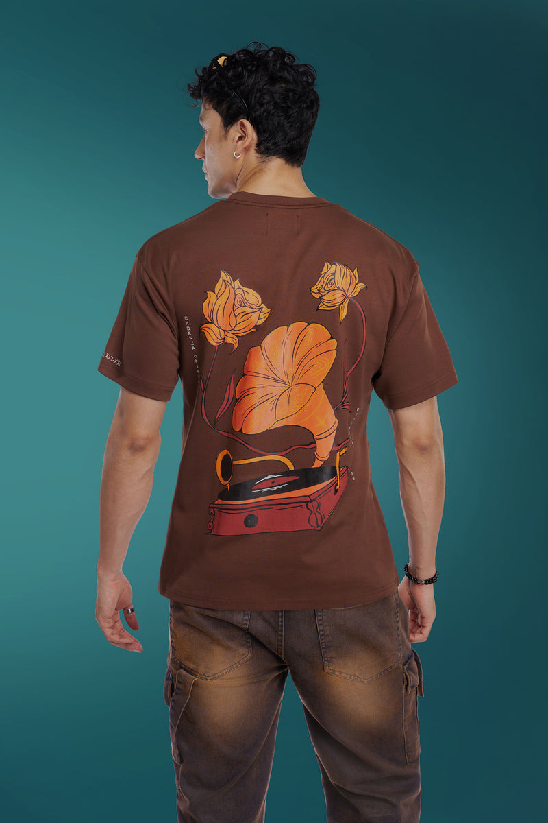 Gramophone Bloom Tshirt (Unisex)